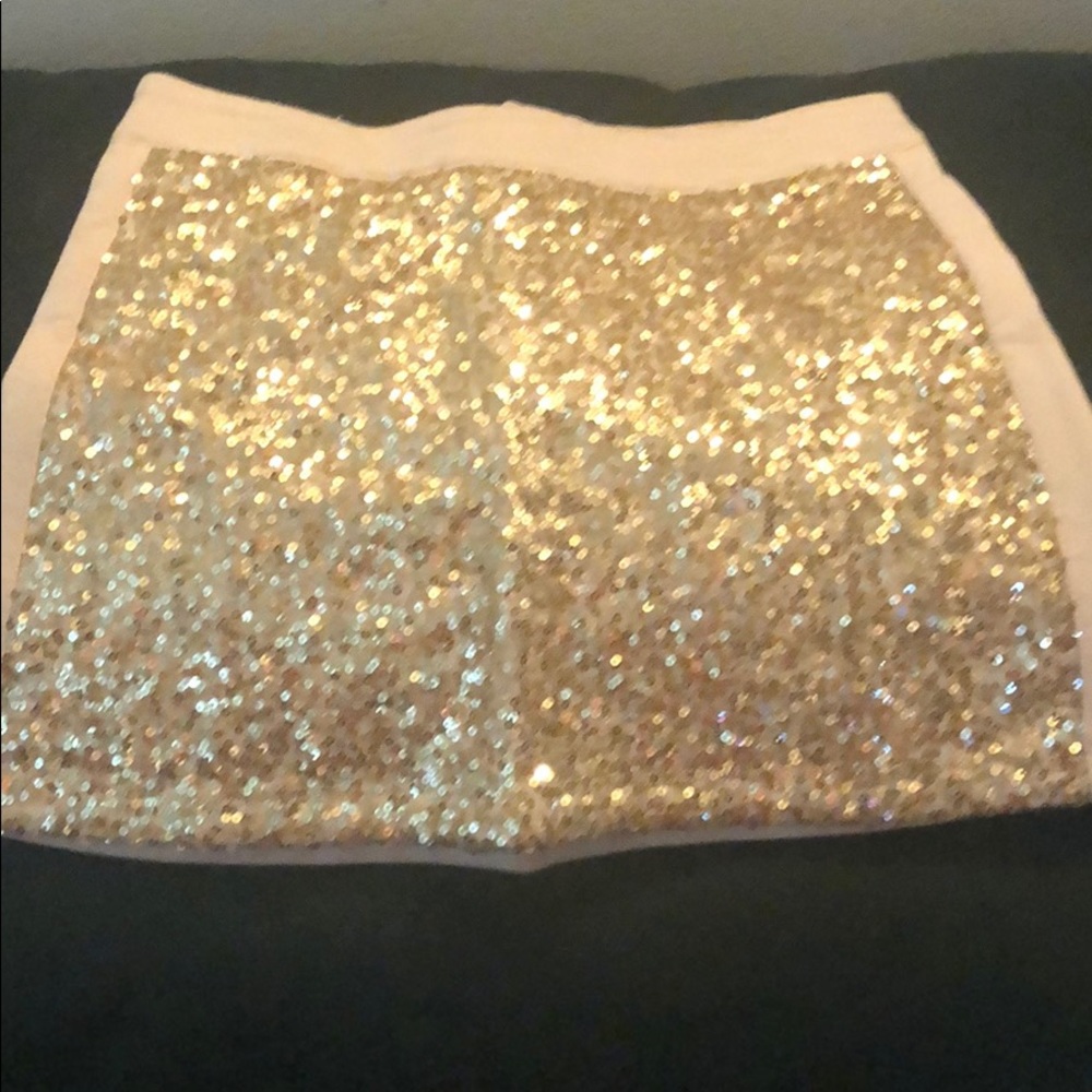 Joyfolie sequin skirt